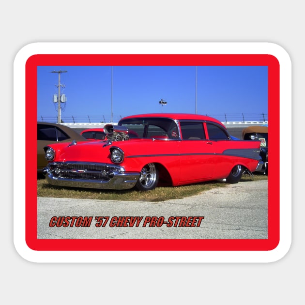 57 pro street Sticker by Hot Rod America